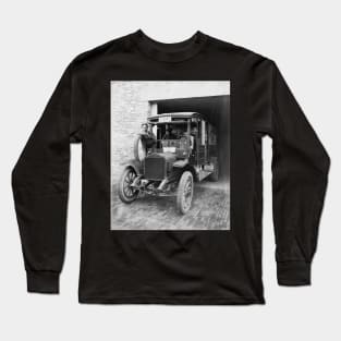 Dairy Truck, 1921. Vintage Photo Long Sleeve T-Shirt